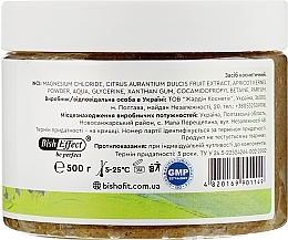 Magnesium Citrus Body Scrub "Poltava Bischofite" - Bisheffect — photo N2