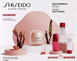 Fragrances, Perfumes, Cosmetics Set - Shiseido Benefiance Value Set (f/cr/50ml + foam/15ml + f/lot/30ml + conc/10ml)