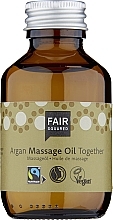Massage Body Oil - Fair Squared Argan Massage Oil Together — photo N1