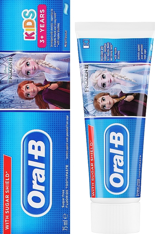 Frozen II Kids Toothpaste - Oral-B Junior Frozen II Toothpaste 3+ Yeards Kids — photo N1