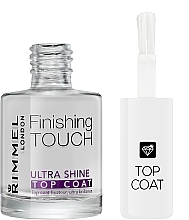 Nail Top Coat - Rimmel Finishing Touch Ultra Shine Top Coat — photo N2