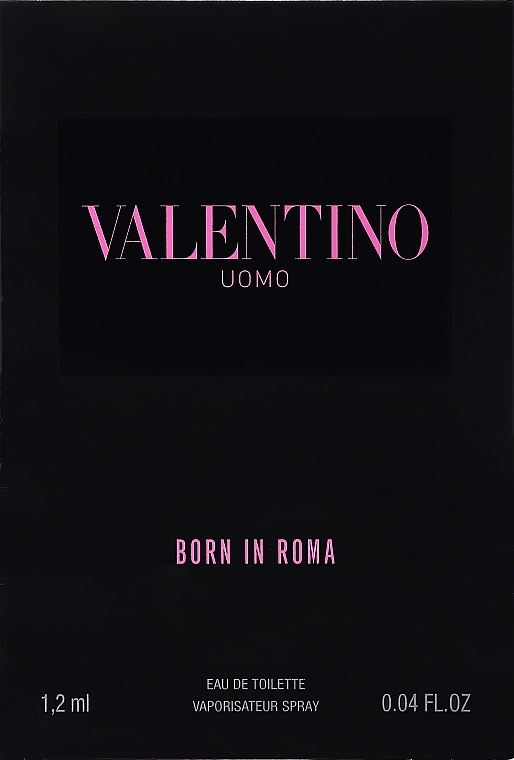 GIFT Valentino Uomo Born In Roma - Eau de Toilette — photo N1