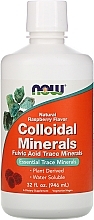 Colloidal Minerals - Now Foods Colloidal Minerals Natural Raspberry Flavor — photo N1
