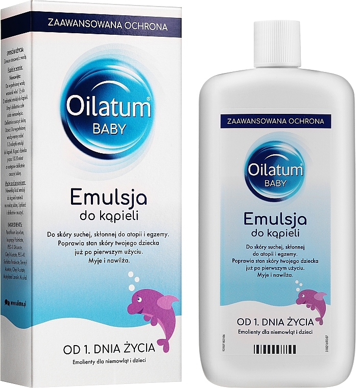 Baby Wash Emulsion - Oilatum Baby Bath Emulsion — photo N1