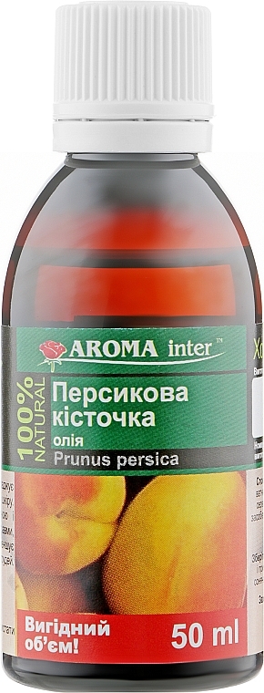 Peach Kernel Oil - Aroma Inter — photo N1