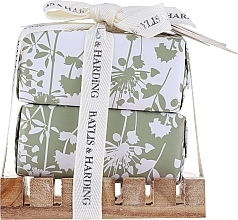 Fragrances, Perfumes, Cosmetics Set - Baylis & Harding Urban Barn Lime, Basil & Mint (soap/2x200g + acc)