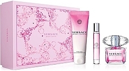 Fragrances, Perfumes, Cosmetics Versace Bright Crystal - Set (edt/90ml + b/lot/150ml + edt/10ml)