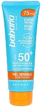 Facial Sunscreen Fluid - Babaria Protective Facial Fluid For Sensitive Skin Spf 50 — photo N1