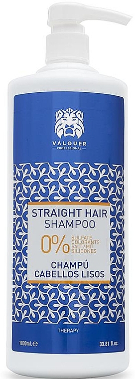 Smoothing Shampoo - Valquer Shampoo Straight Hair — photo N2