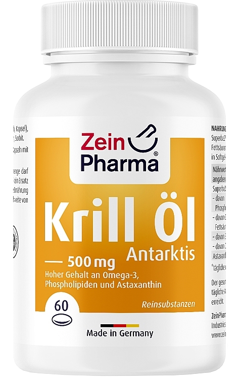 Krill Oil Dietary Supplement - ZeinPharma — photo N1