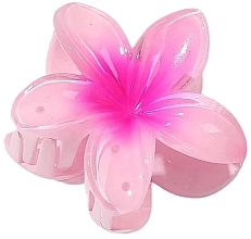 Fragrances, Perfumes, Cosmetics Monoi Flower Claw Clip, pink - Ecarla XL Flower Pink Ombre