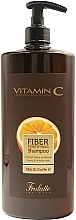 Fragrances, Perfumes, Cosmetics Weak & Damaged Hair Strengthening Shampoo - Frulatte Vitamin C Fiber Fortyfing Shampoo