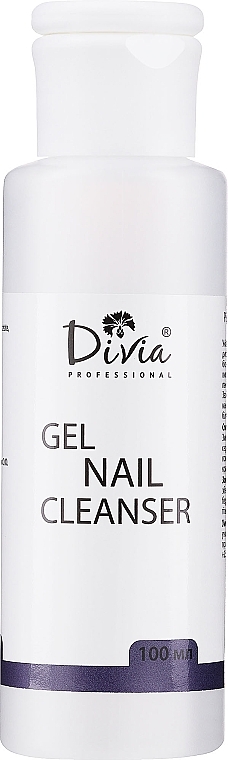 Sticky Layer Remover - Divia Gel Nail Cleanser — photo N1