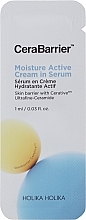 Fragrances, Perfumes, Cosmetics Moisturizing Active Serum Cream - Holika Holika CeraBarrier Moisture Active Cream in Serum (sample)