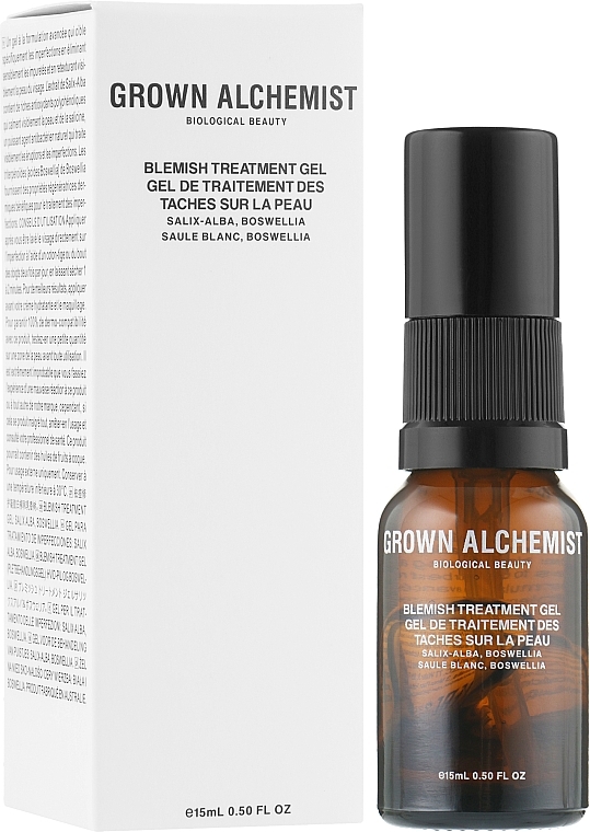 Problem Skin Gel "White Willow & Boswellia" - Grown Alchemist Blemish Treatment Gel — photo N3