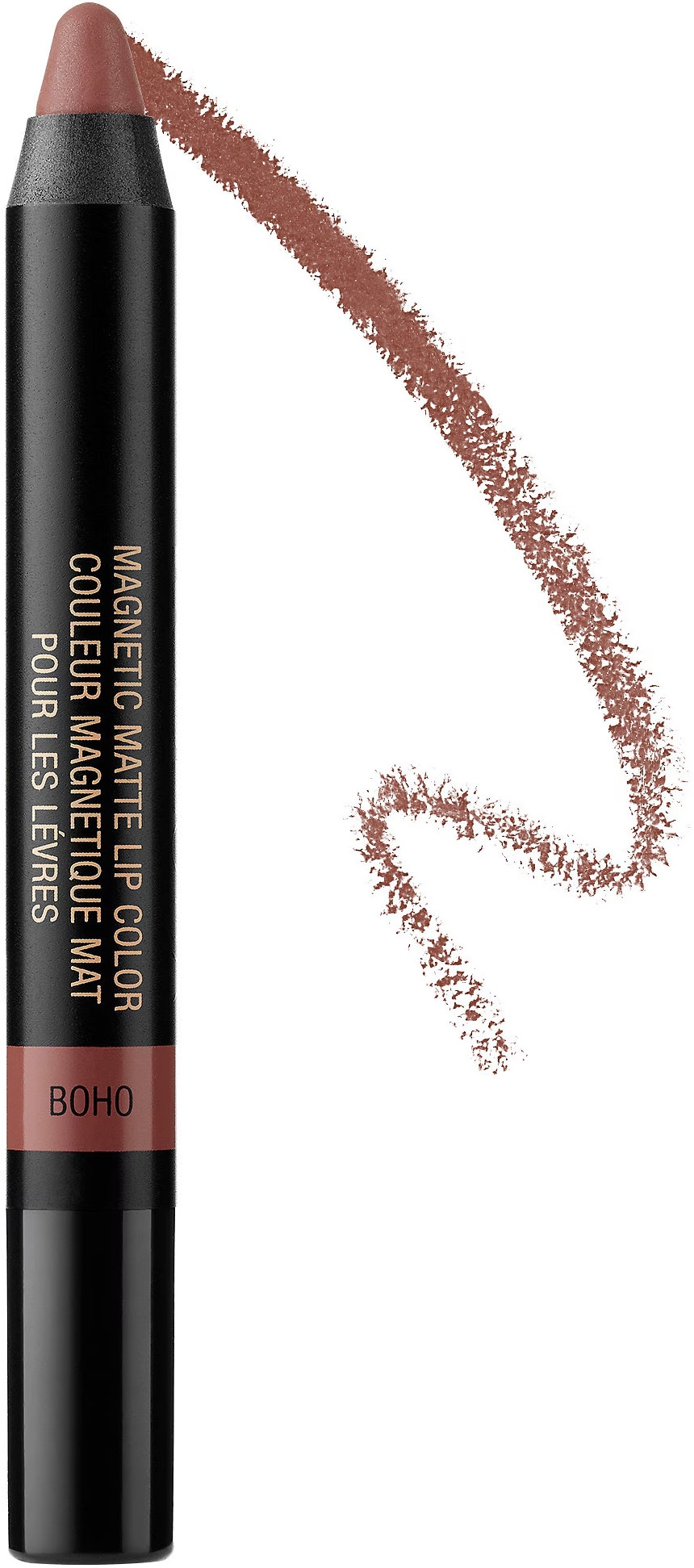 長持ちするマットリップスティックペンシル - Nudestix Magnetic Matte Lip Color — photo Boho