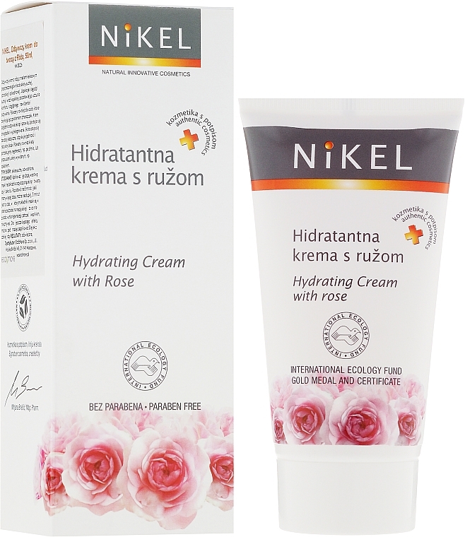 Moisturizing Rose Cream - Nikel Hydrating Cream with Rose — photo N1