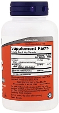 Dietary Supplement "NAC", 600mg - Now Foods NAC Veg Capsules — photo N2