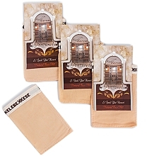 Fragrances, Perfumes, Cosmetics Face Peeling Sponge "Kelebek", low hardness, small - CleanBody