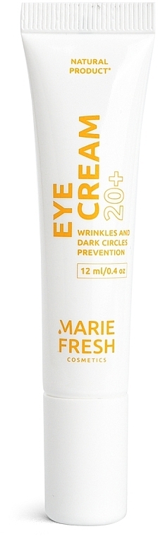 Anti Wrinkle & Dark Circles Eye Cream 20+ - Marie Fresh Cosmetics Eye Cream — photo N1