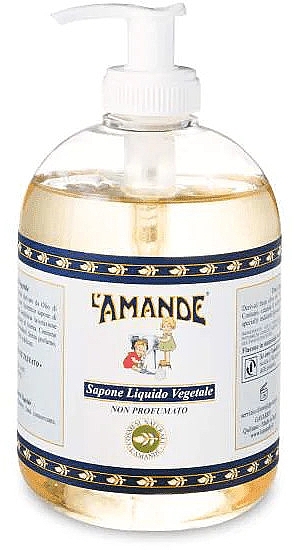 Odorless Vegetable Liquid Soap - L'Amande Marseille Vegetable Liquid Soap Unscented — photo N1