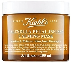 Fragrances, Perfumes, Cosmetics Soothing Calendula Mask - Kiehl's Calendula Petal-Infused Calming Mask