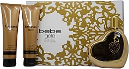 Fragrances, Perfumes, Cosmetics Bebe Gold - Set (edp/100ml + b/lot/100ml + sh/gel/100ml)	