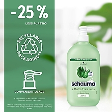 Hair Shampoo "7 Herbs" - Schwarzkopf Schauma Shampoo — photo N3