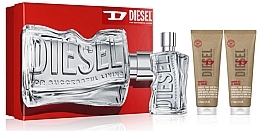 Diesel D By Diesel - Set (edt/100 ml + sh/gel/75 ml + sh/gel/75 ml) — photo N1