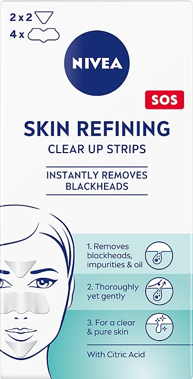 Gentle Cleansing Strips - NIVEA Visage Clear Up Strips — photo N1