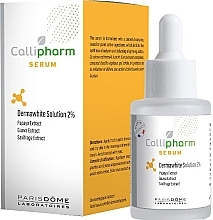 Brightening Face Serum - Callipharm Serum Dermawhite Solution 2% — photo N1