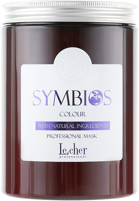 Colored Hair Mask - Lecher Symbios Colour Mask — photo N1