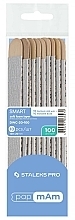 Nail File Refills on Soft Wooden Base, 100 grit - Staleks Pro Smart 20 papmAm — photo N1