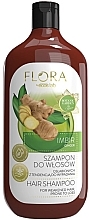 Fragrances, Perfumes, Cosmetics Ginger Shampoo for Weak & Loss-Prone Hair - Vis Plantis Flora Shampoo