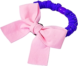 Fragrances, Perfumes, Cosmetics Hair Tie with Bow, blue - Lolita Accessories