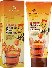 Facial Foam with Honey Extract - Pax Moly Honey Moist Up Foam Cleansing — photo N1