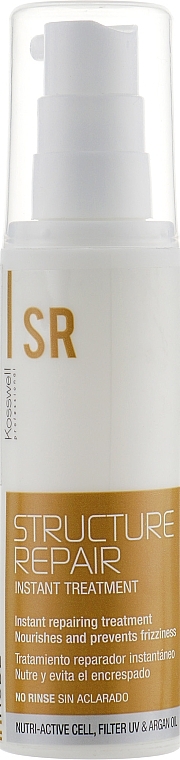 Nourishing Hair Agent - Kosswell Professional Innove Structure Repair Instant Treatment — photo N1