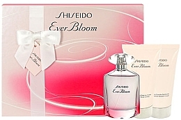 Fragrances, Perfumes, Cosmetics Shiseido Ever Bloom - Set (edp/50ml + b/lot/50ml + sh/cr/50ml)