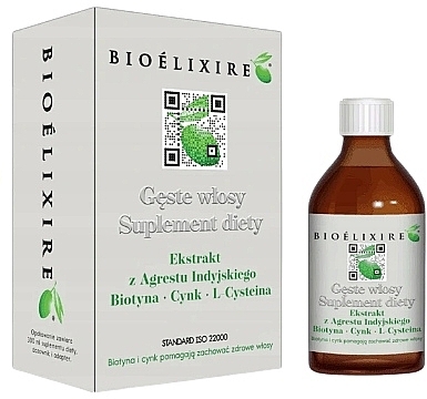 Thick Hair Indian Gooseberry Dietary Supplement - Bioelixire — photo N1