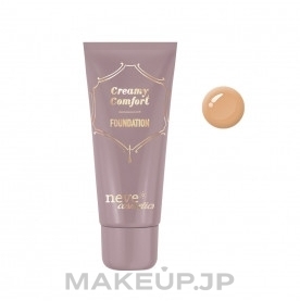 Foundation - Neve Cosmetics Creamy Comfort — photo Dark Warm