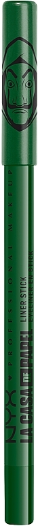 Waterproof Eyeliner - NYX Professional Makeup La Casa De Papel Liner Stick — photo N2