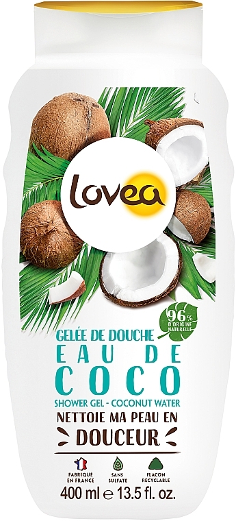 Coconut Shower Gel - Lovea Exotic Shower Coconut — photo N1