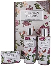 Fragrances, Perfumes, Cosmetics Set 'Rosehip and Rose' - Bohemia Gifts Botanica Rosehip & Rose Book Set