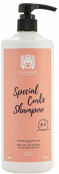 Shampoo - Valquer Special Curls Shampoo — photo N1