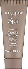 Fragrances, Perfumes, Cosmetics Intensively Moisturizing Hand Cream - La Biosthetique Spa Intensive Hand Care