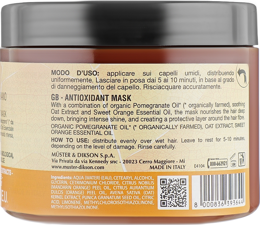 Antioxidant Mask - EveryGreen Antioxidant Hair Mask — photo N11