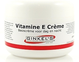 Fragrances, Perfumes, Cosmetics Cream for Normal and Combination Skin - Ginkel's Vitamine E Face Creame