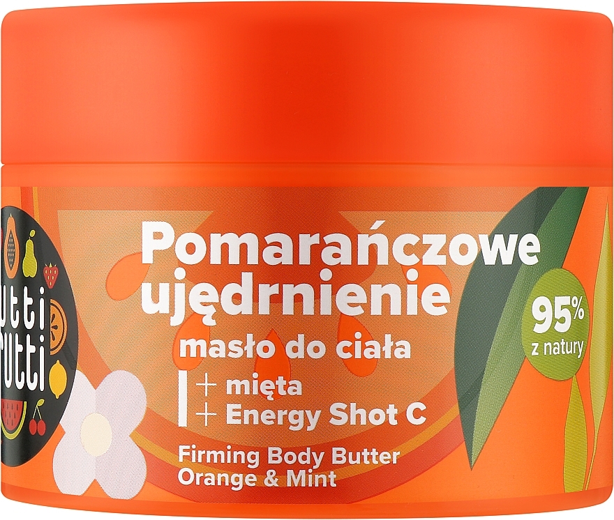 Firming Body Butter 'Orange & Mint' - Farmona Tutti Frutti Firming Body Butter Orange And Mint — photo N1