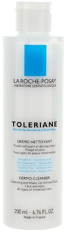 Makeup Removal and Cleansing Milk - La Roche-Posay Toleriane Dermo-Cleanser 200 ml — photo N3