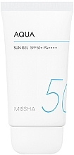 Fragrances, Perfumes, Cosmetics Sunscreen Gel - Missha All-around Safe Block Aqua Sun Gel SPF50+